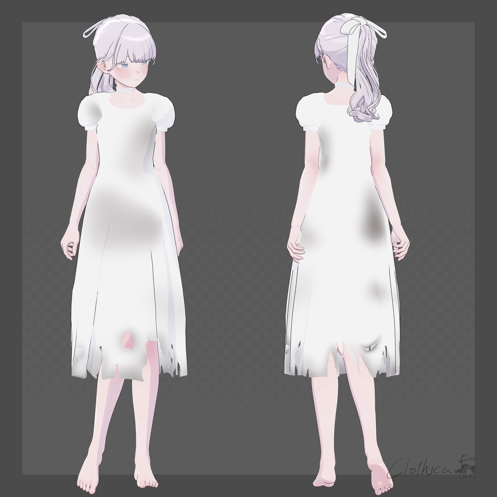 【Lapwing】C-D04 Lace Echo Dress