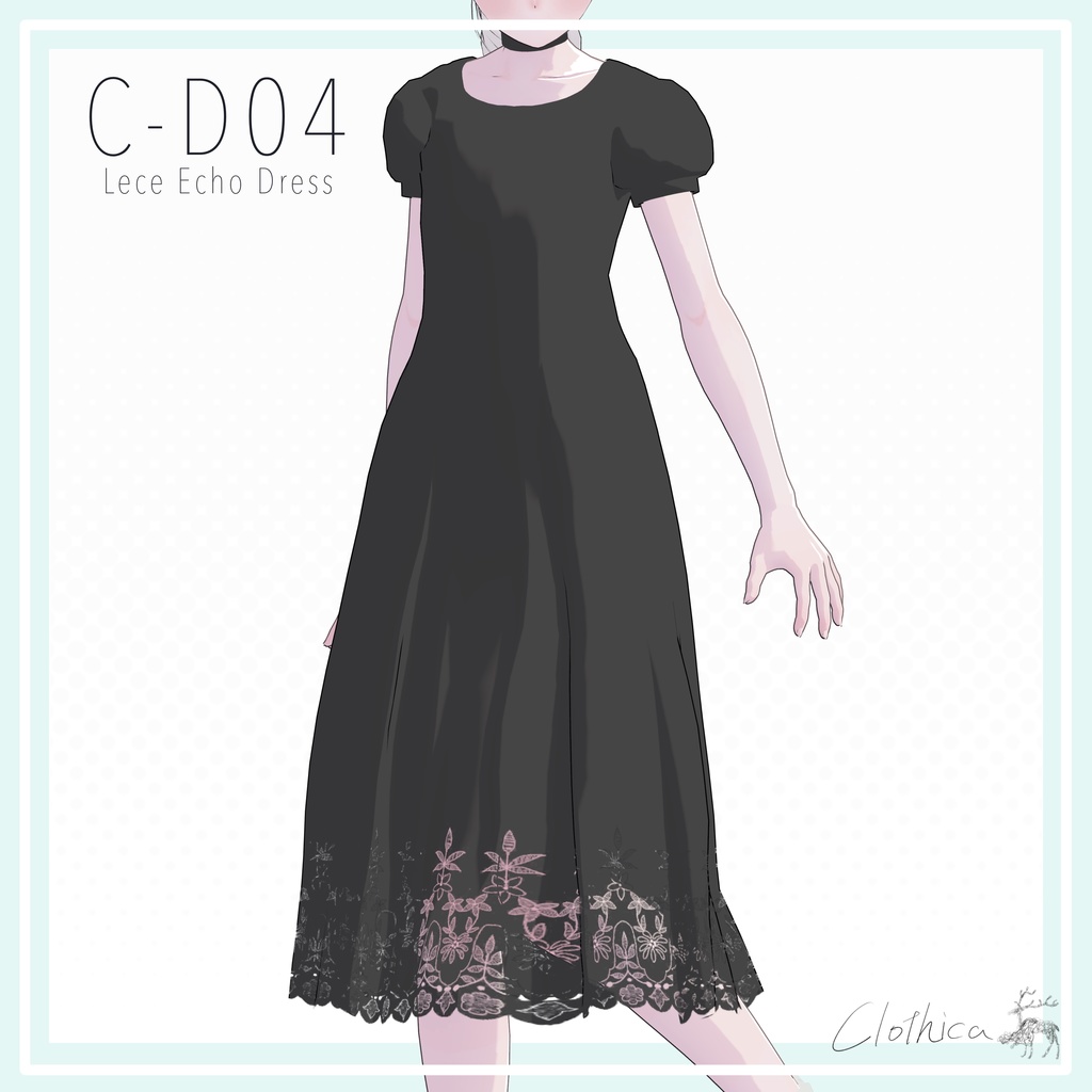 【Lapwing対応】C-D04 Lace Echo Dress