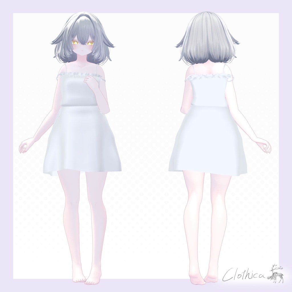 【rurune/ルルネ】C-D03 Summer Loop Dress