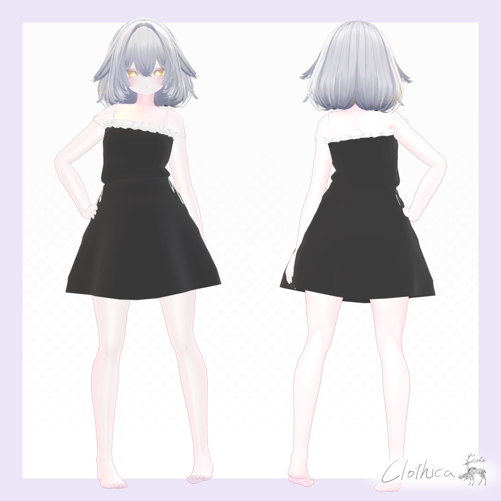 【rurune/ルルネ】C-D03 Summer Loop Dress