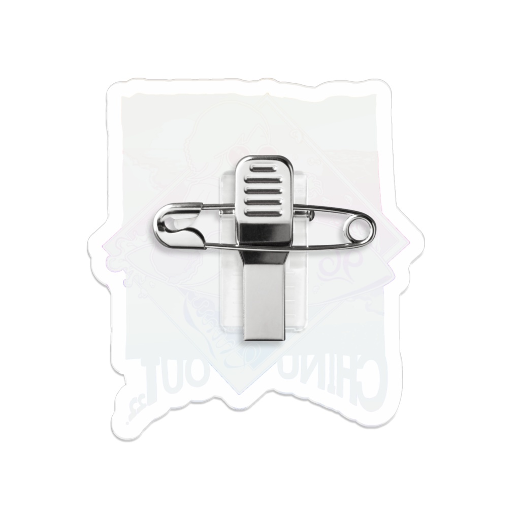 ちぬあうと22バッジ -サンセット-