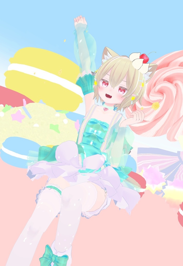 【無料】ソフトクリームなりきりセット