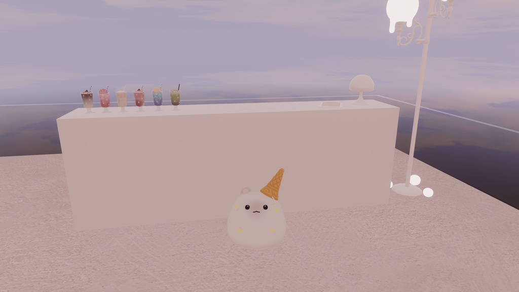 【無料】ソフトクリームなりきりセット