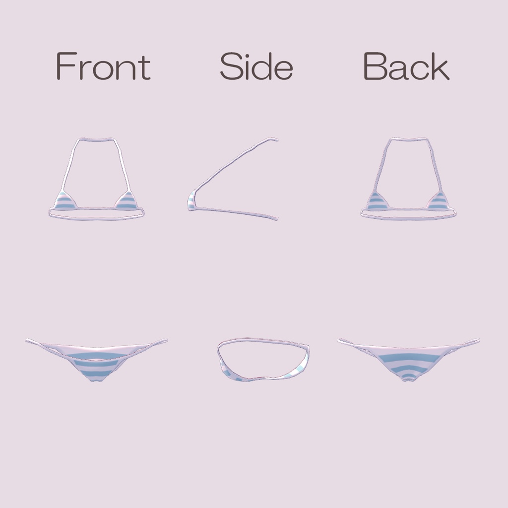 Simple Bikini for Kikyo