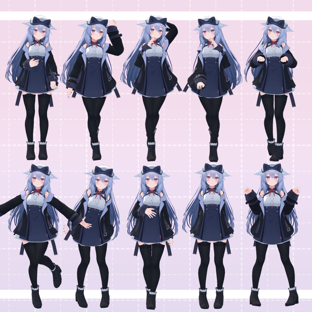 【無料】MFpose-animation V1 55種