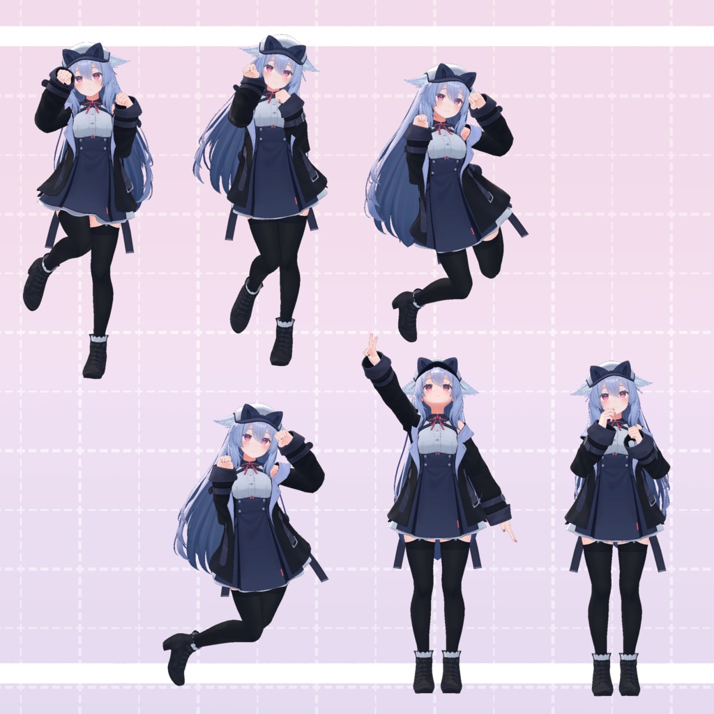 【無料】MFpose-animation V1 55種