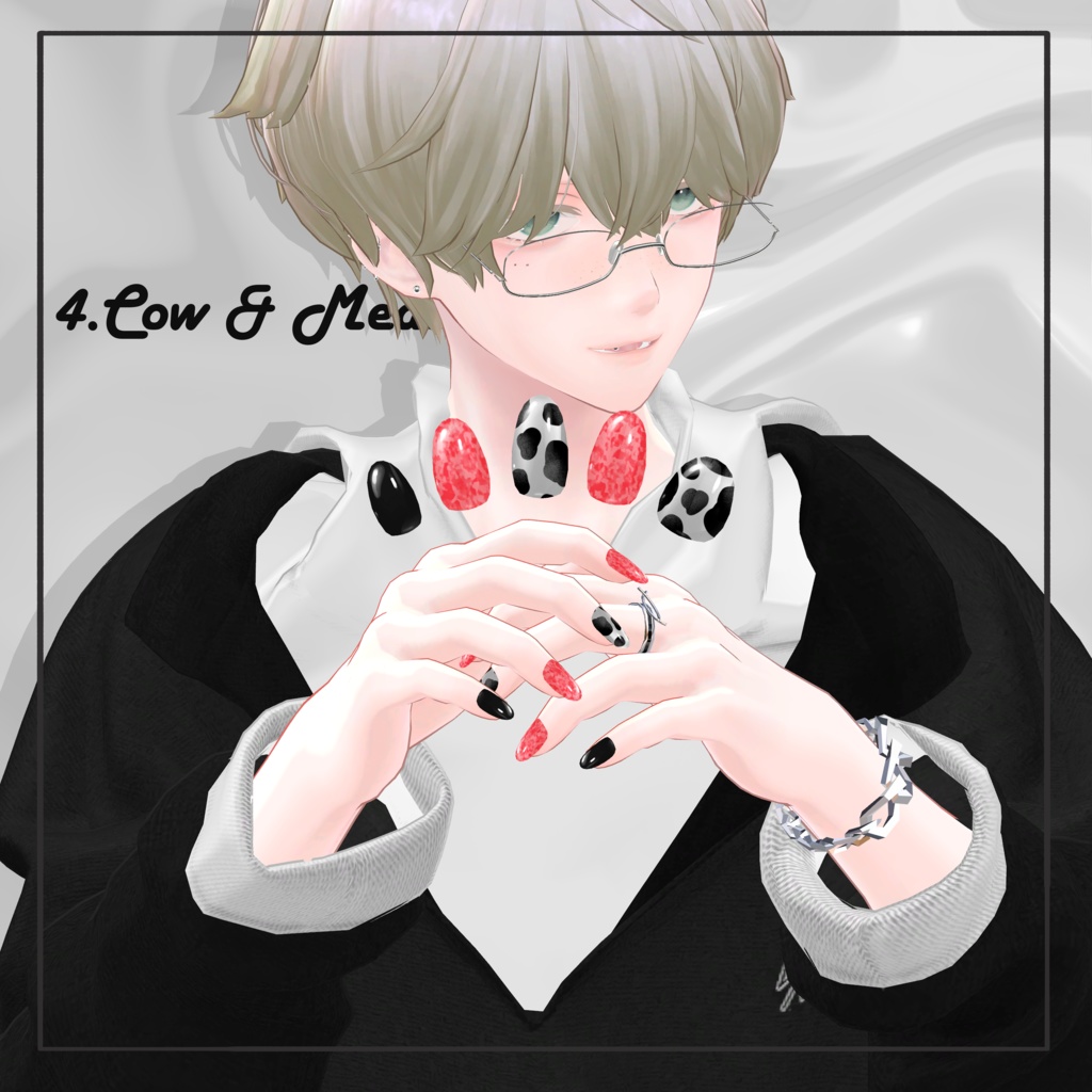 【MDollnail対応】Men's Nail for minase