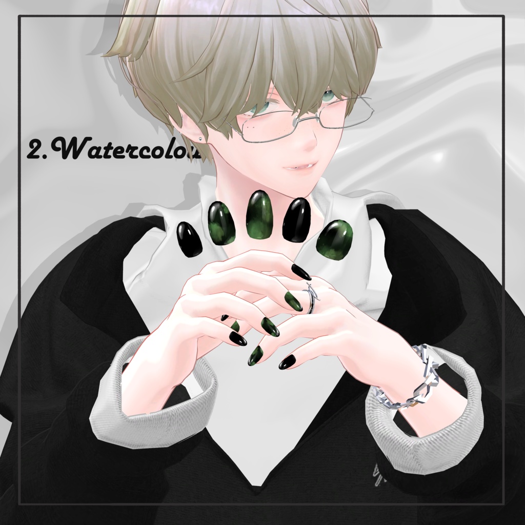 【MDollnail対応】Men's Nail for minase