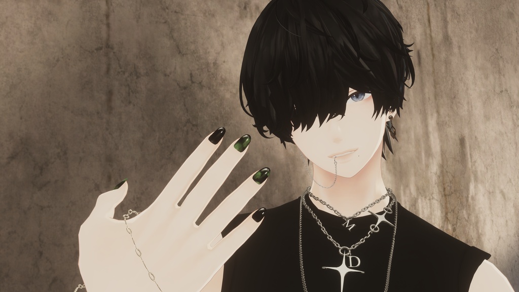 【MDollnail対応】Men's Nail for minase