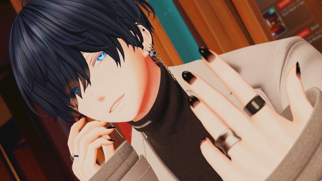 【MDollnail対応】Men's Nail for minase