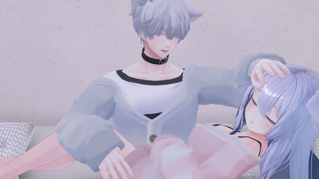 【12アバター対応】むぎゅとろるーむ