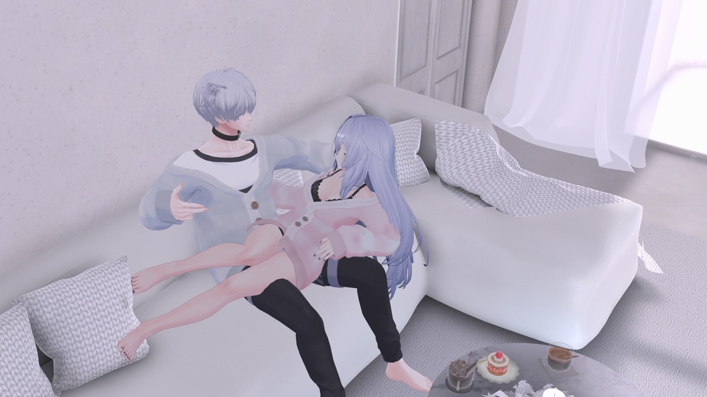 【12アバター対応】むぎゅとろるーむ