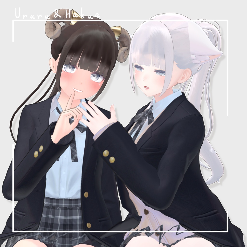 【10アバター対応】清楚ポニー