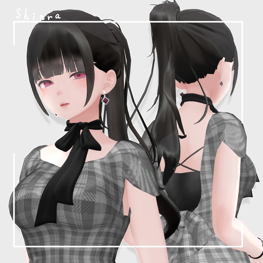 【10アバター対応】清楚ポニー