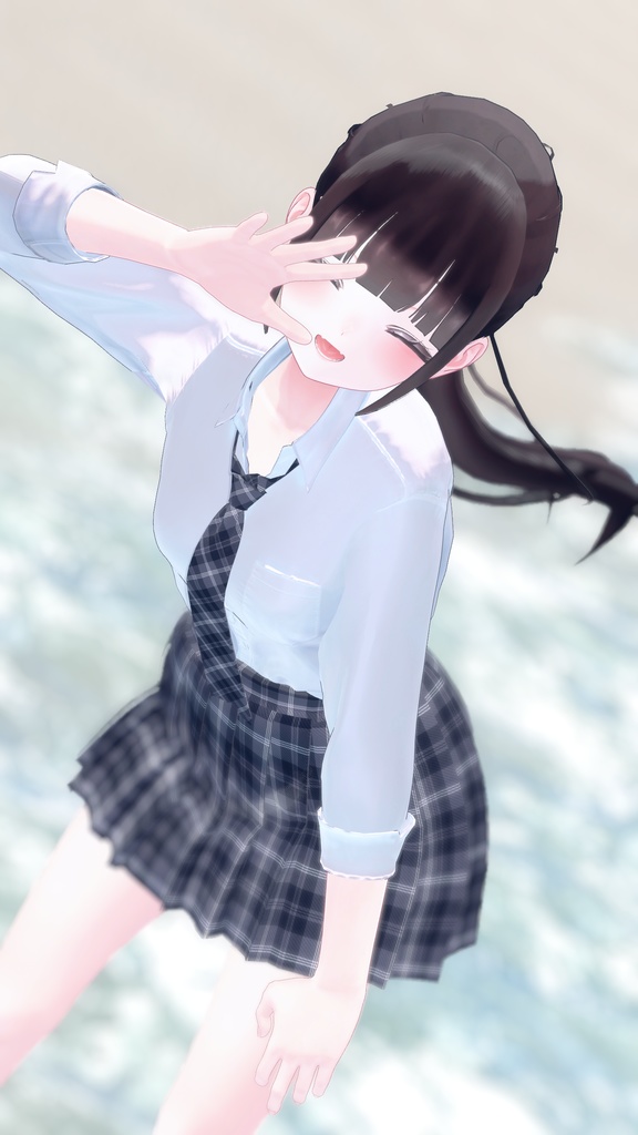 【10アバター対応】清楚ポニー