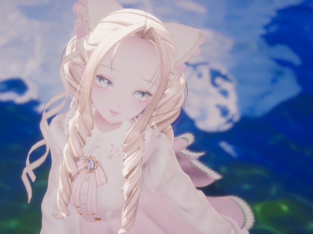 【~2/1期間限定無料】スイートピーアクセサリー