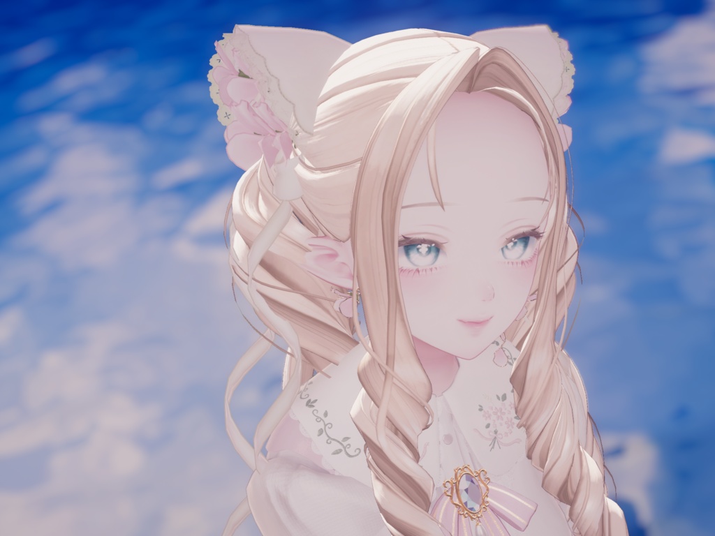 【~2/1期間限定無料】スイートピーアクセサリー