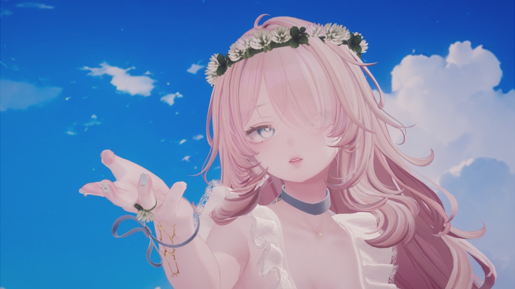 【~4/26期間限定無料】白詰草のアクセサリー