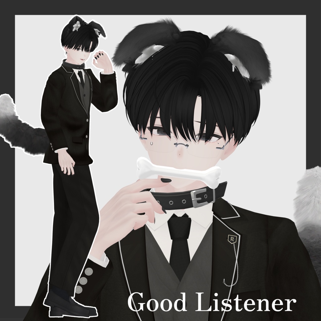 撫でると動く🐶Good Listener