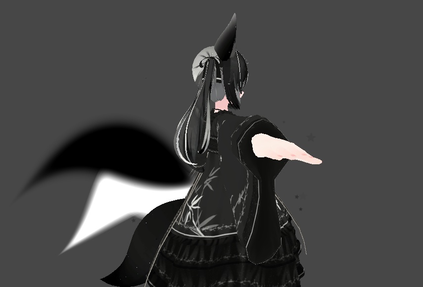 Basic Tail Particle(White, Black)