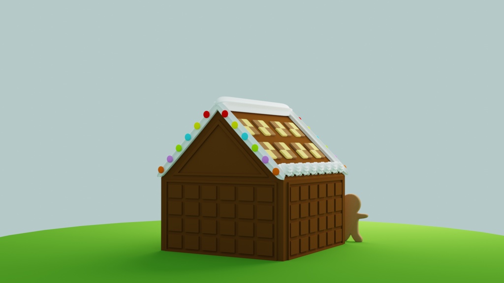 無料配布/お菓子の家