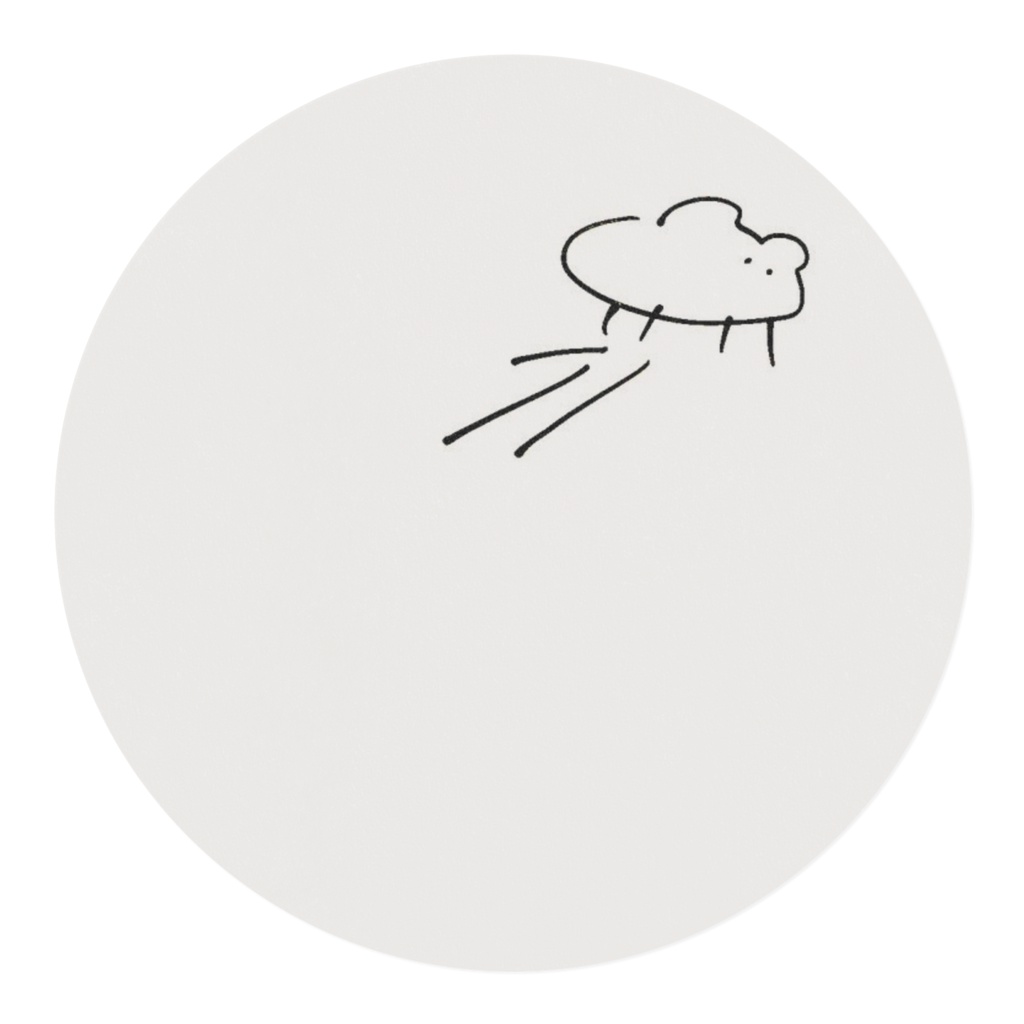 蹴られるいぬマスキングテープ