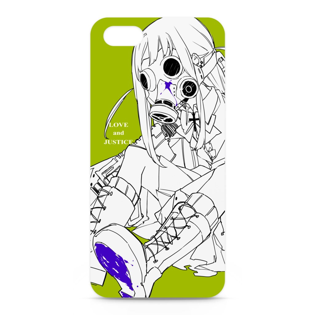 ガスマスクiphoneケース