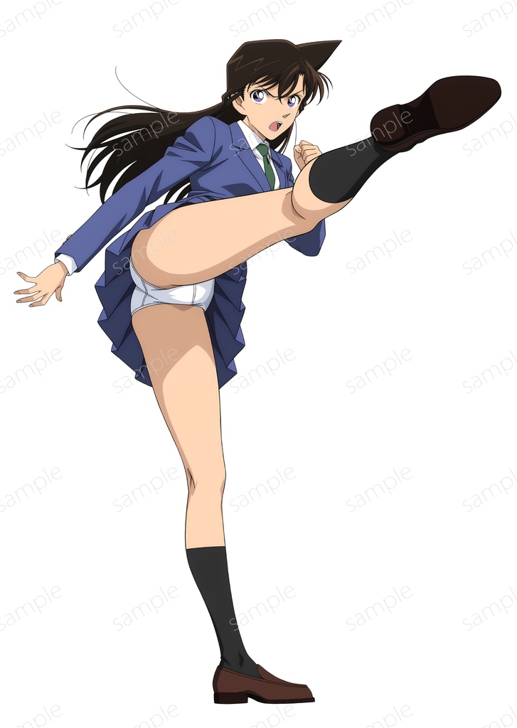 【unofficial-受注生産品】空手ガール　パンチラキック　アクリルスタンド