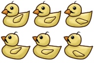 【無料DL】【ピクリエ用】アヒルアバターセット