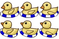 【無料DL】【ピクリエ用】アヒルアバターセット