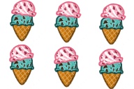 【無料DL】【ピクリエ用】アイスアバターセット