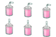 【無料DL】【ピクリエ用】ドリンクアバターセット