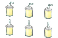 【無料DL】【ピクリエ用】ドリンクアバターセット