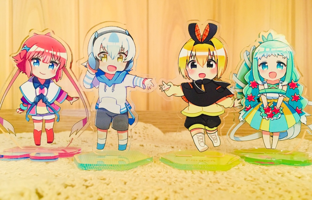 斗和家のメイン達のアクリルスタンド