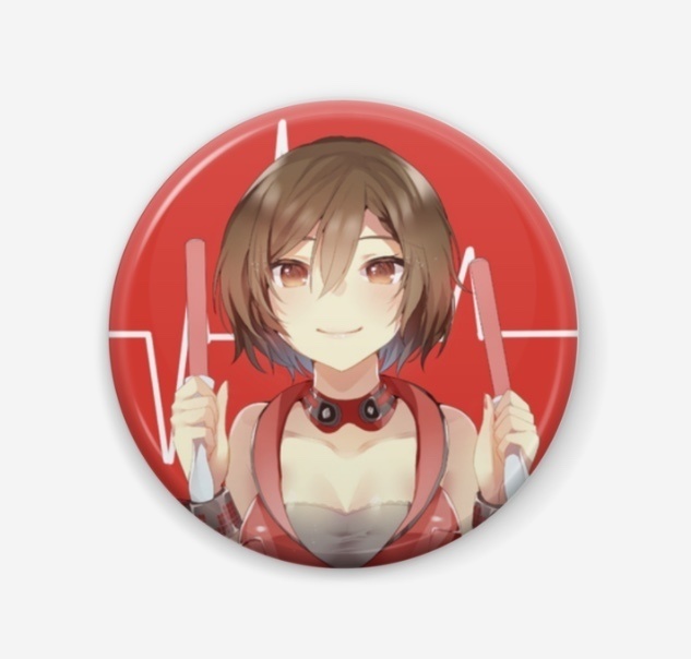 推しと一緒にライブへ行こう缶バッジ