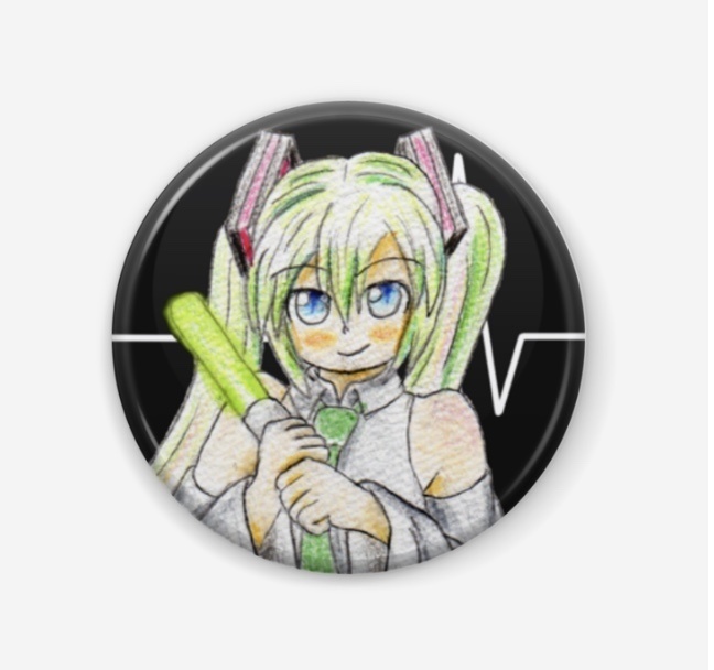 推しと一緒にライブへ行こう缶バッジ