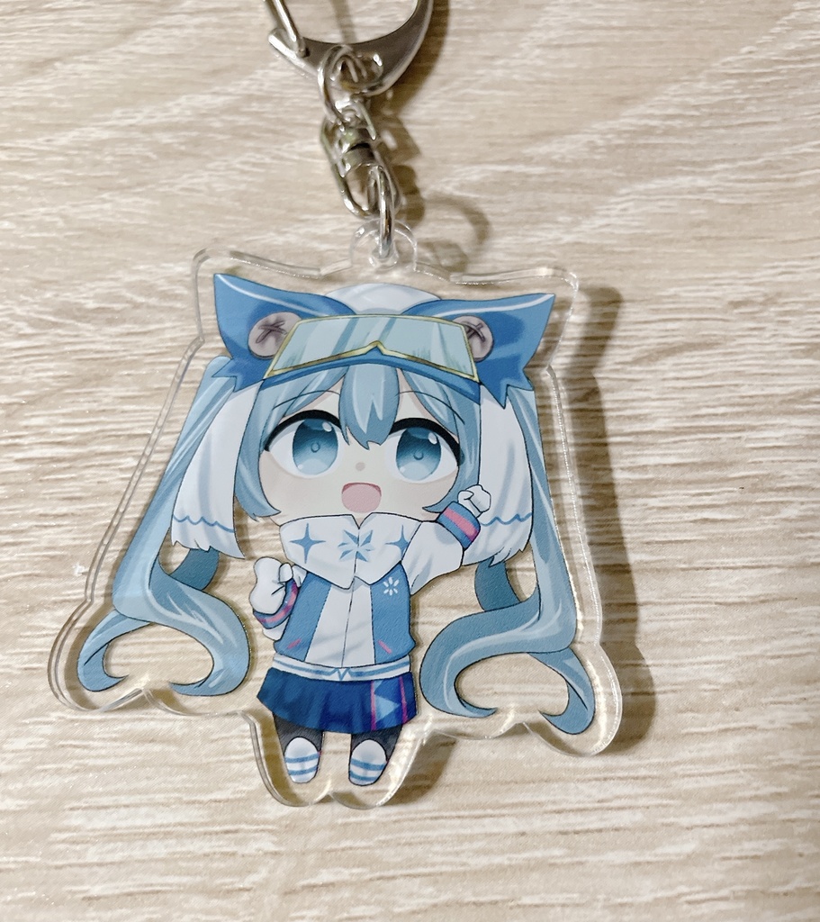 雪ミク2016ちゃんアクリルキーホルダー
