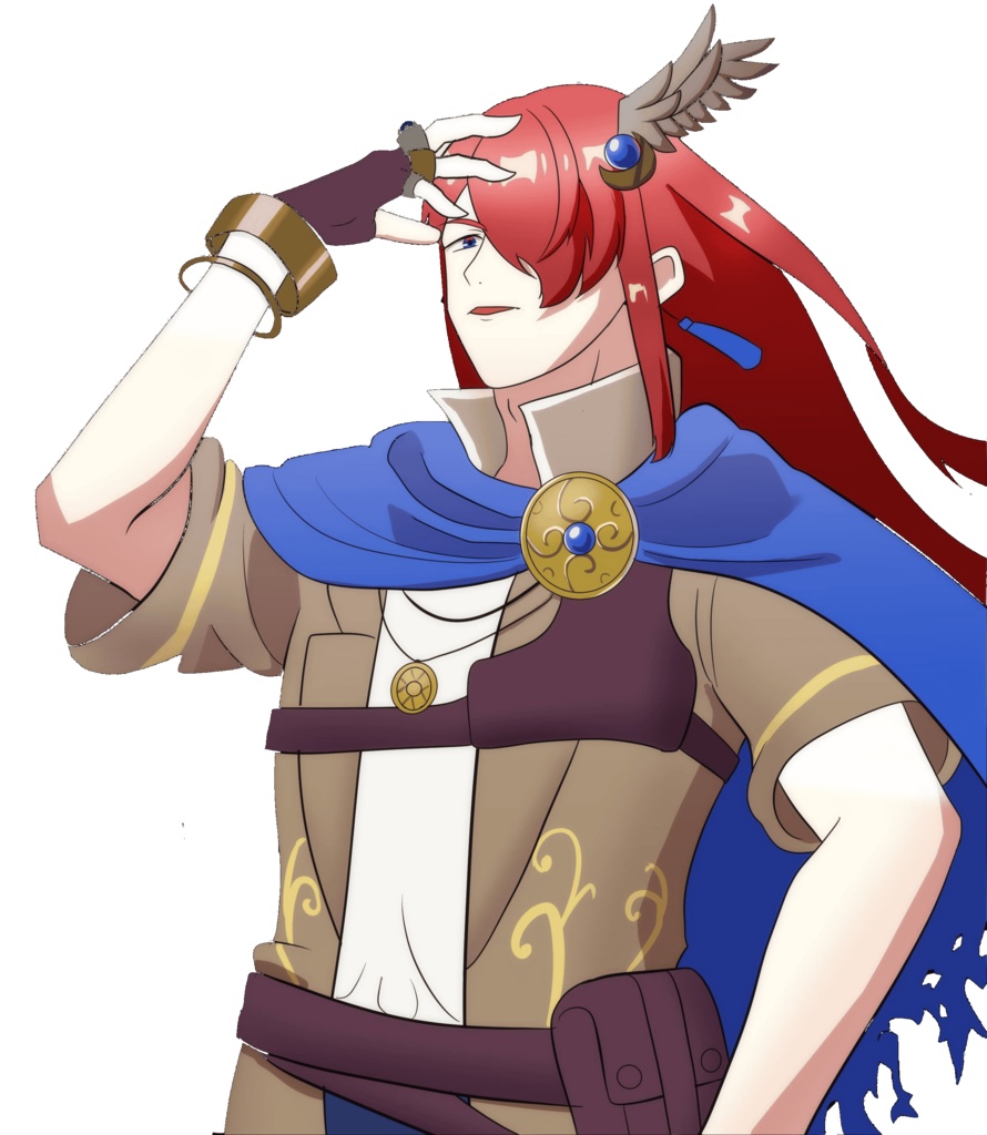 【立ち絵・無料】ファンタジーシステム向け立ち絵