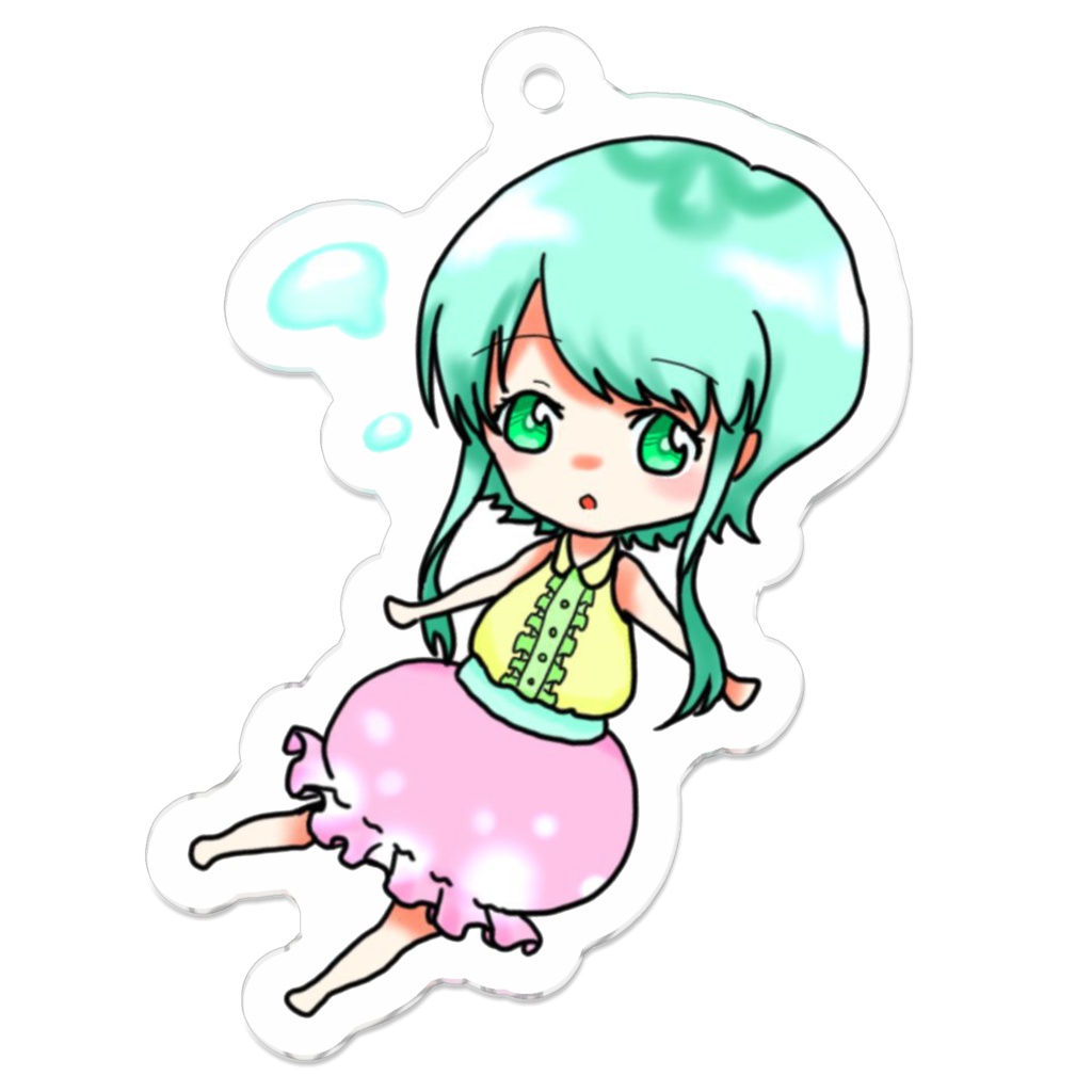 海月ちゃんアクキー