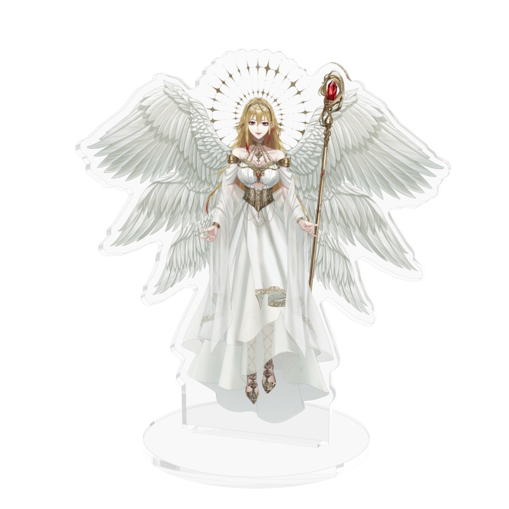 山田ブルックリン朱美女神衣装アクリルフィギュア