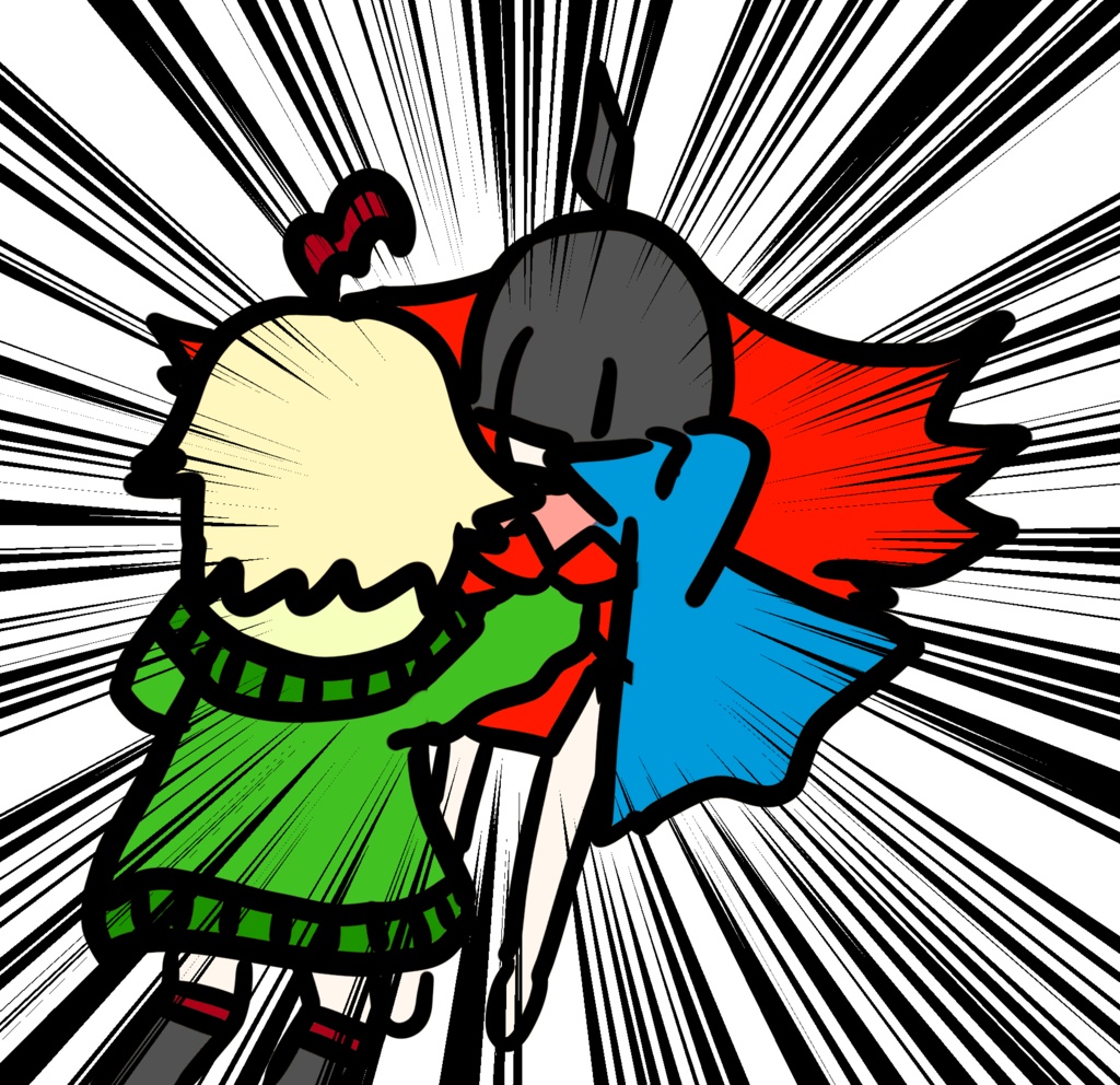 毒ぎゃくする鳩尾ステッカー