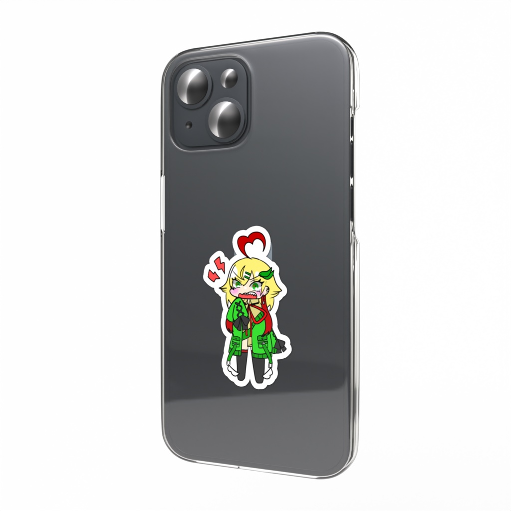 鳩尾Lie斗ミニキャラステッカー