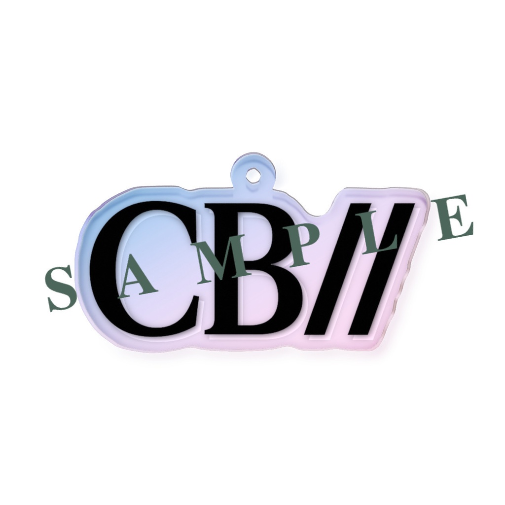 CB// オーロラアクスタキーホルダー
