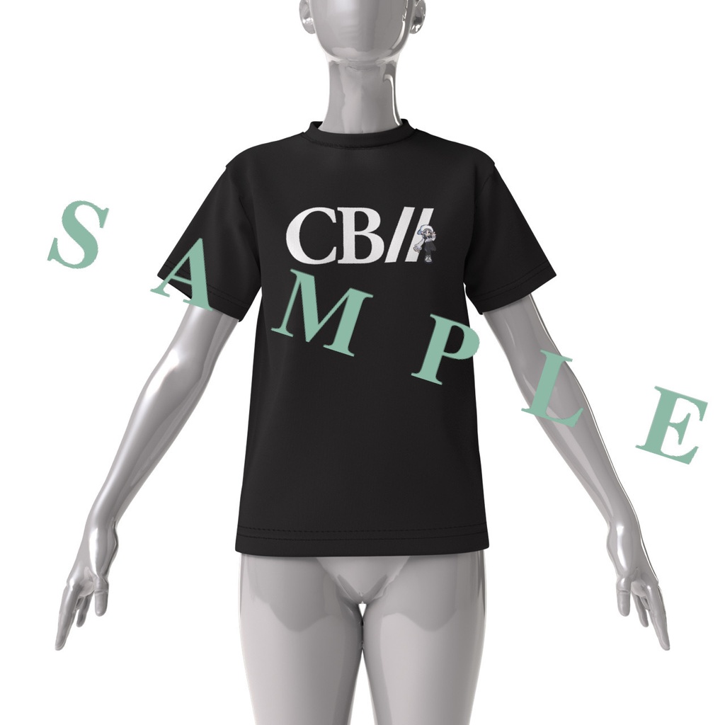 CB// ビックシルエットTシャツ(黒)