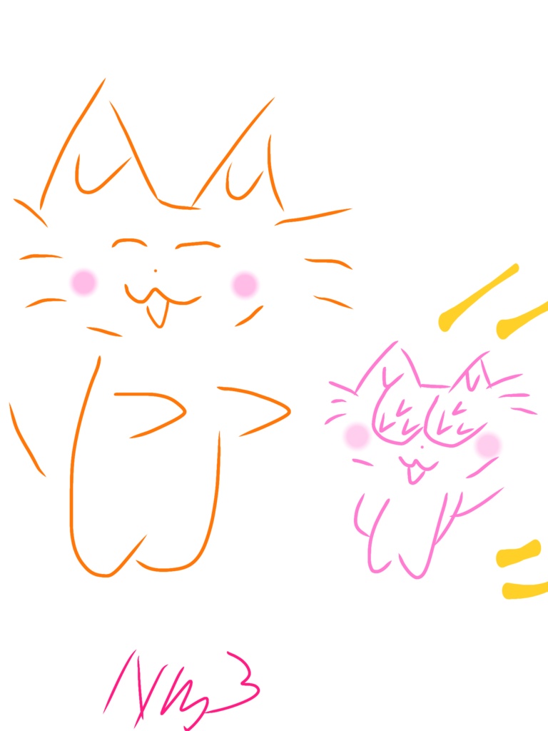 こちらの猫にもふりください