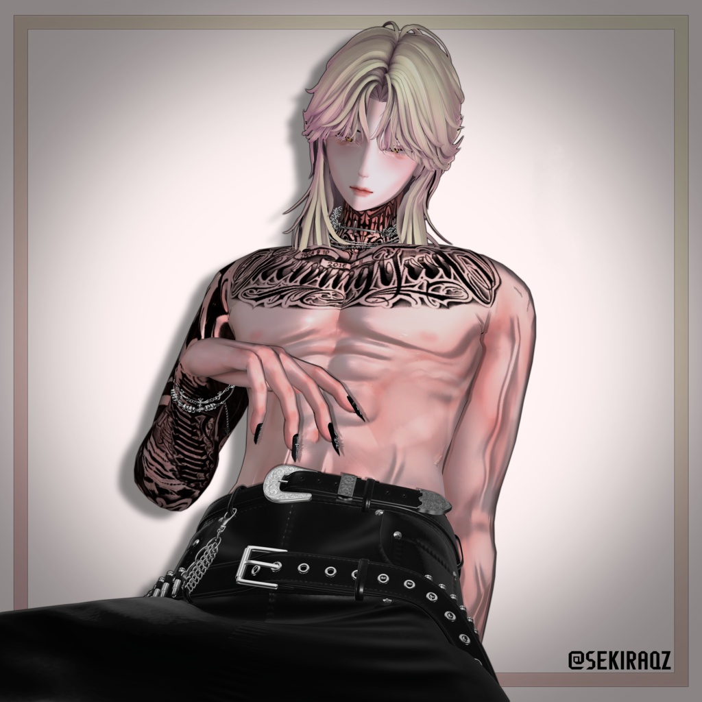 【斑霞 / Hanka】体ノーマルマップ / Body Normal Map