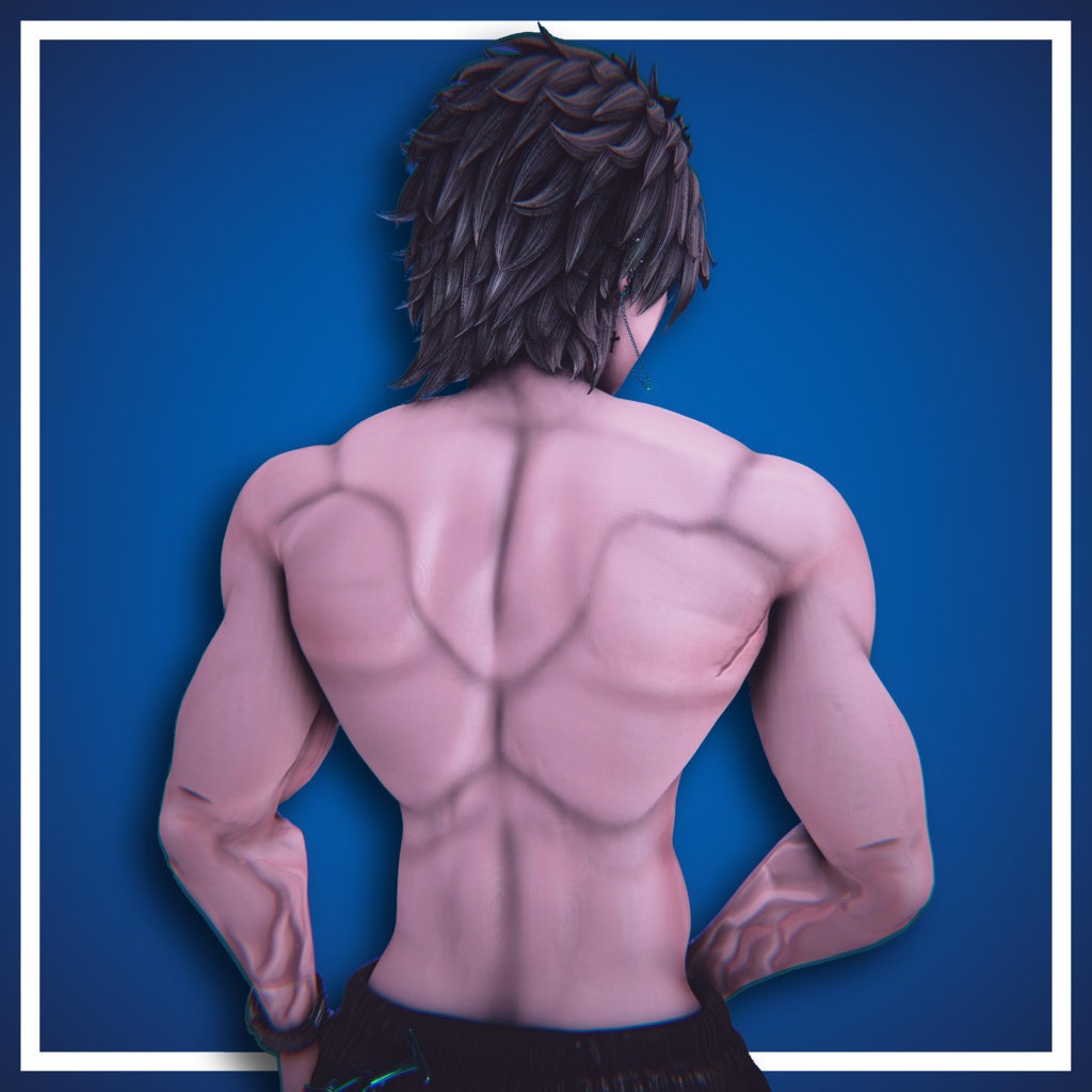 【斑霞 / Hanka】体ノーマルマップ / Body Normal Map
