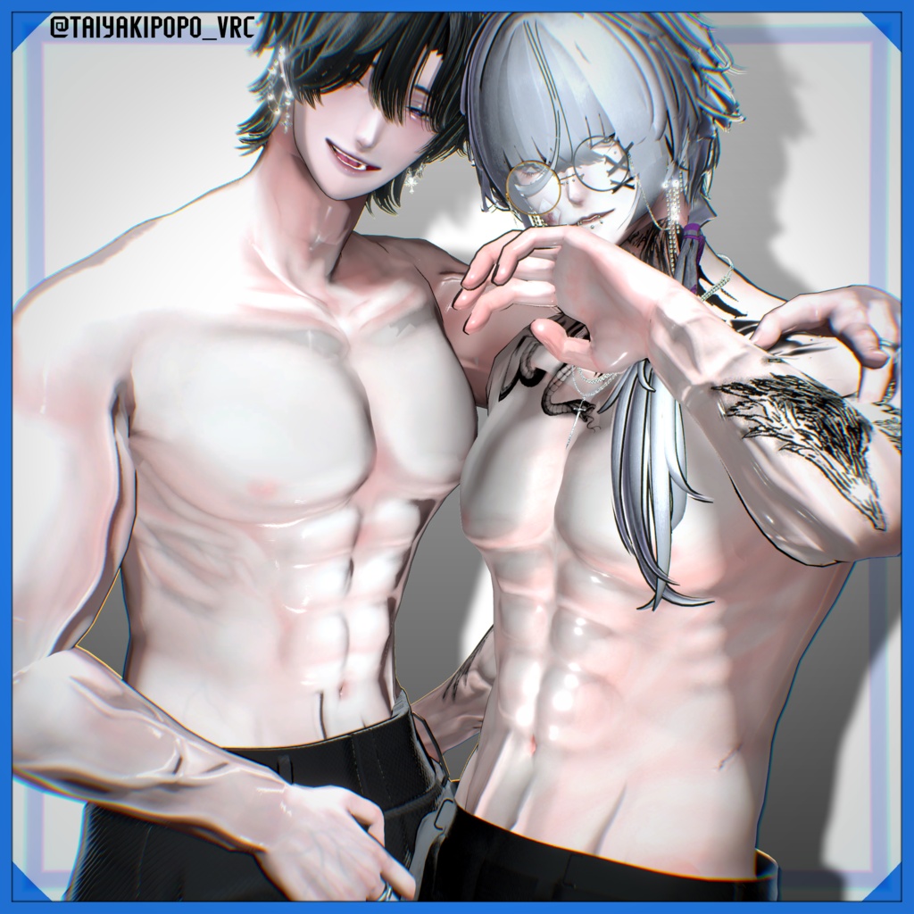 【斑霞 / Hanka】体ノーマルマップ / Body Normal Map