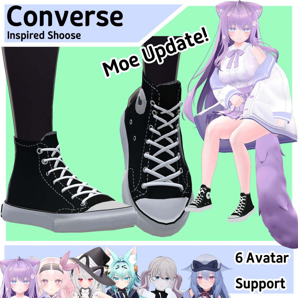 [6アバタ対応]  コンバース Converse Inspired Shoes