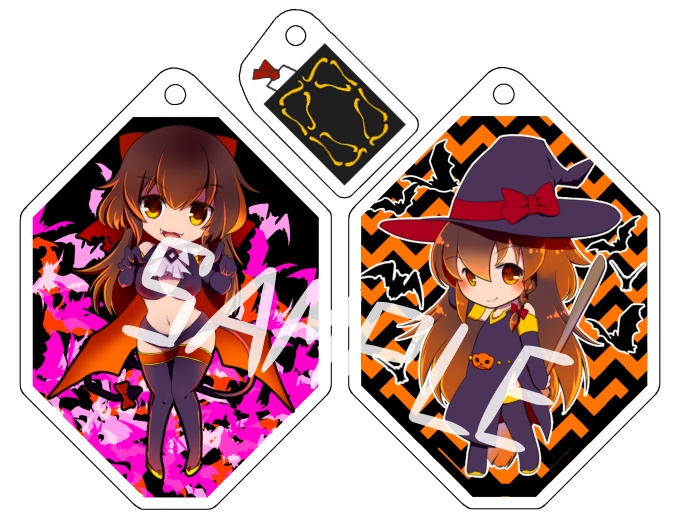 嘘つきライアハロウィン仕様アクキー